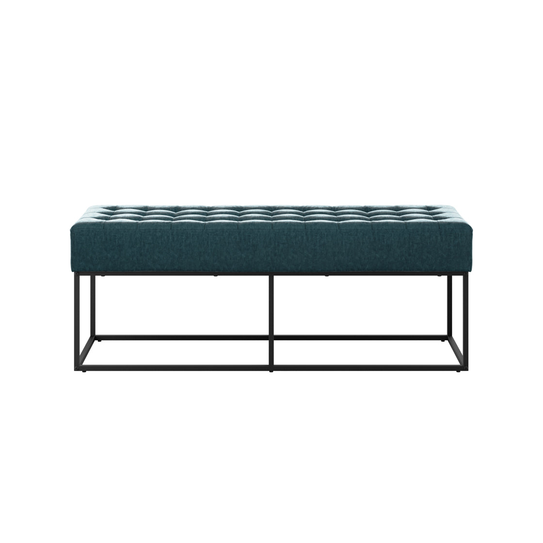 Boden Yale Blue Chenille Bench